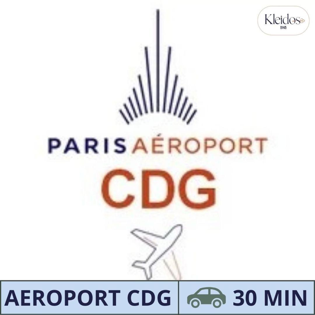 Jungle - Magnifique Appartement Avec Parking Prive - Paris-Disney & Cdg A 25 Minutes Pomponne Bagian luar foto