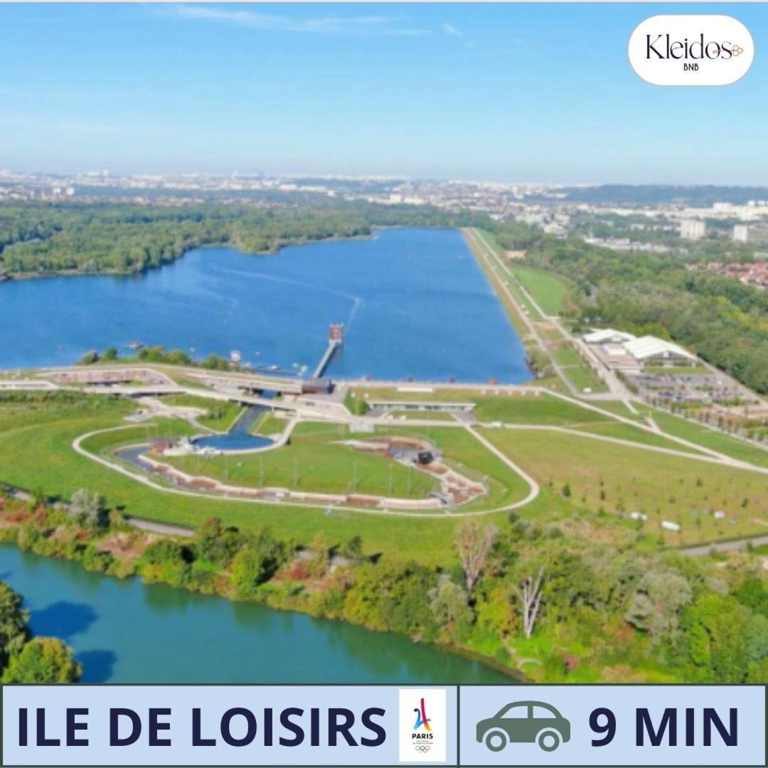 Jungle - Magnifique Appartement Avec Parking Prive - Paris-Disney & Cdg A 25 Minutes Pomponne Bagian luar foto
